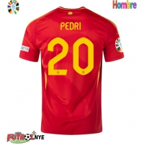 Camiseta España Pedri Gonzalez #20 Primera Equipación Eurocopa 2024 manga corta